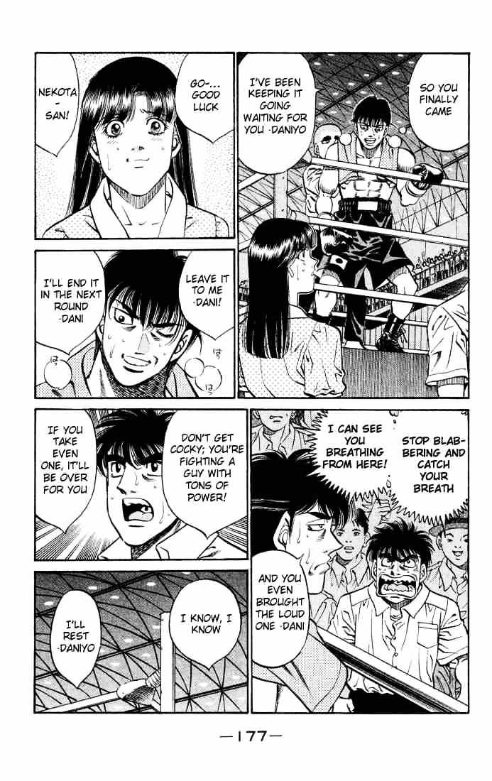 Hajime no Ippo: Fighting Spirit, Chapter 406 image 14